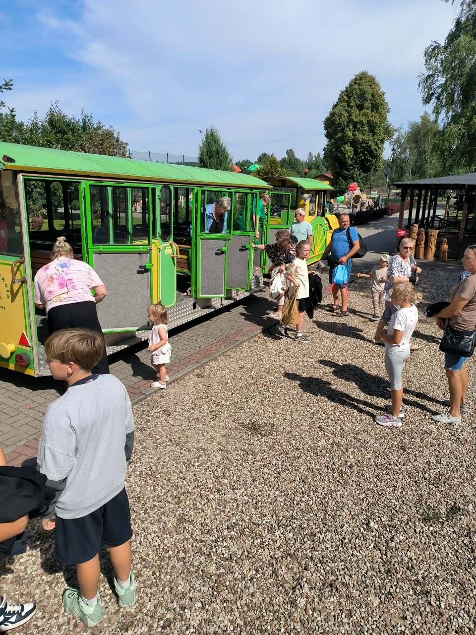Kolejka leśna — mini pociąg
