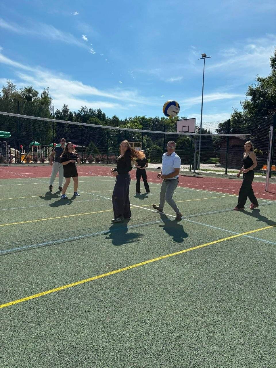 Siatkówka na obiektach sportowych