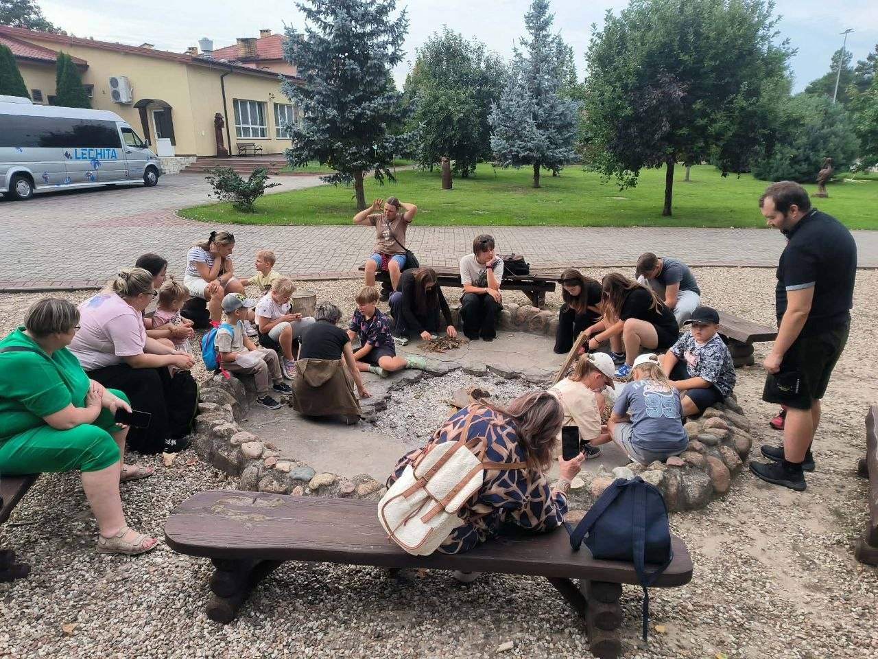 Krąg przy ognisku