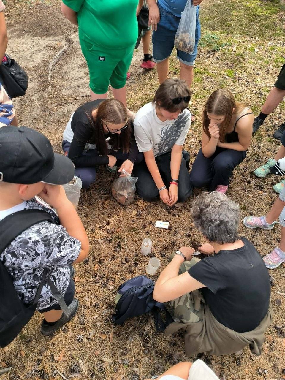 Edukacja leśna — obserwacja przyrody